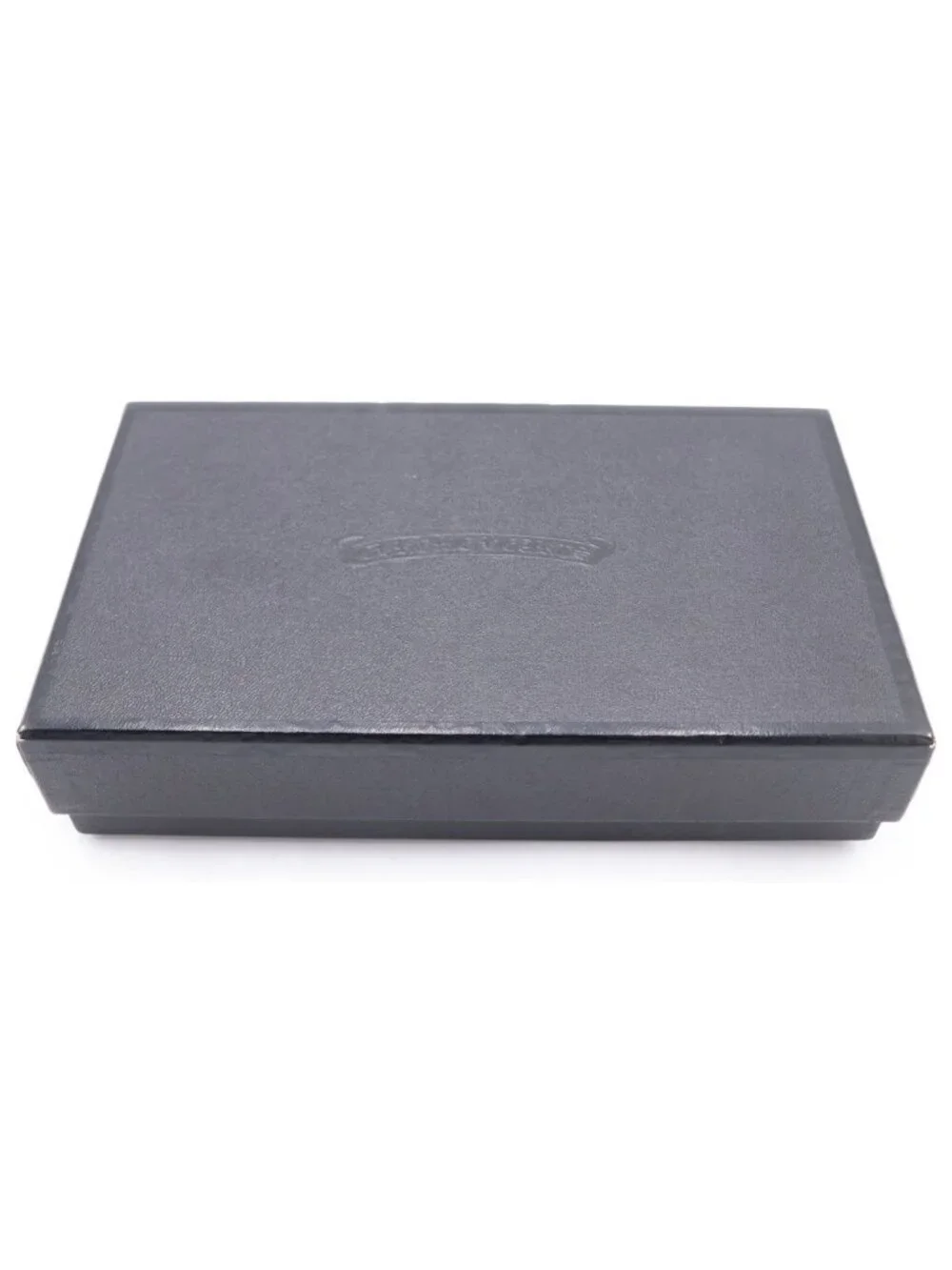 Chrome Hearts Wave Leather Wallet Black